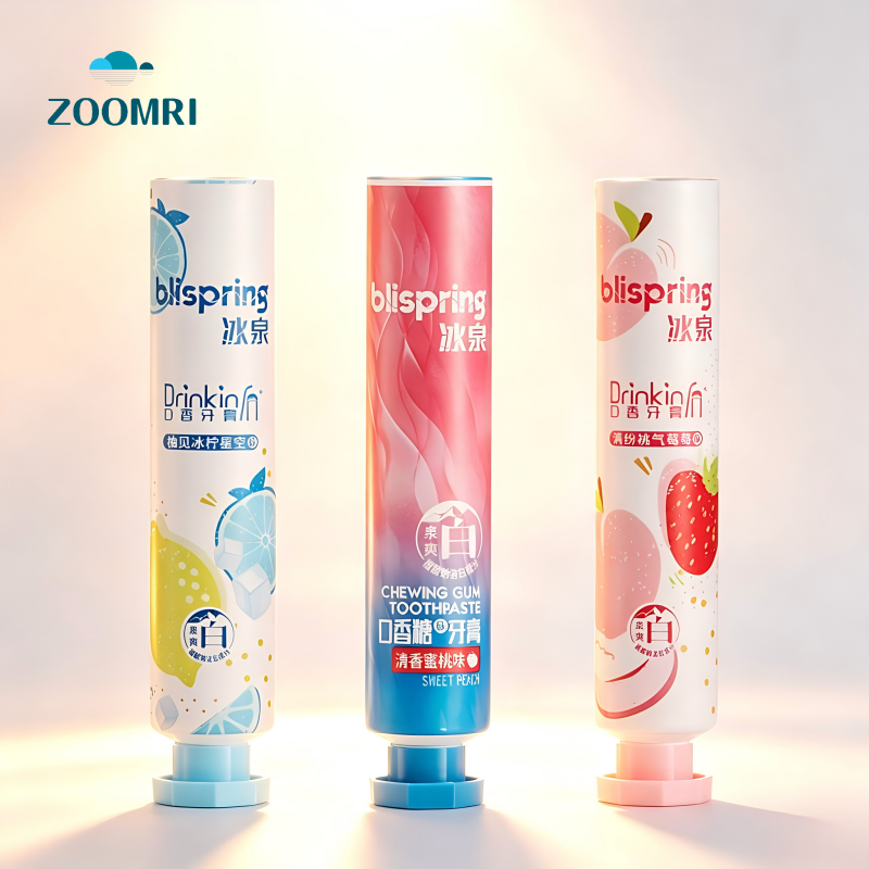 D28mm PBL tube packaging for hand cream toothpaste with screw octagonal cap