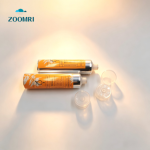 D38mm ABL Custom Hand Cream Tube Offset Printing with Transparent Frosted Flip Cap