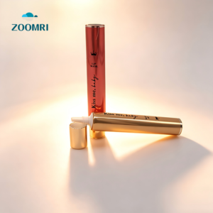 D19mm ABL high-gloss laminated tube with screen printing and hot stamping, equipped with an integrated pointed tip with metallic cap