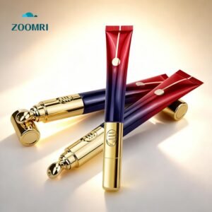 D19mm Electric Massage Head Eye Cream ABL Tube with Plated Cap