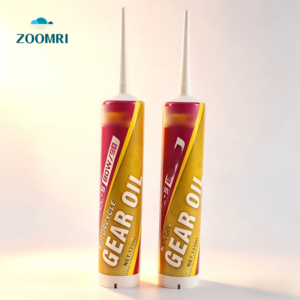 D50mm PE tube offset printing with closed long nozzle for industrial gear oil
