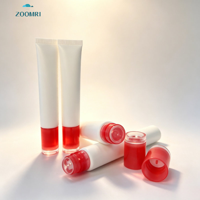 D19 Cosmetic Squeeze Tube with Donut Silicone Tip, Soft Touch Lip Care Tube - 图片 3