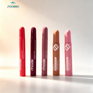 D16 D19 Angled Lip Tube with Matching Angled Cap, Trending Lip Balm Packaging, Simple Elegant & Recognizable
