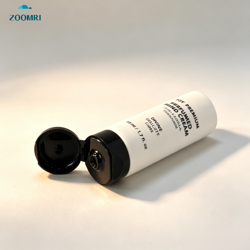 Custom Empty PE Squeeze Tube 50ml 1.7fl.oz for Scented Hand Cream, D35 Tube, Silk Screen Printing, 2 Cap Options - 图片 3