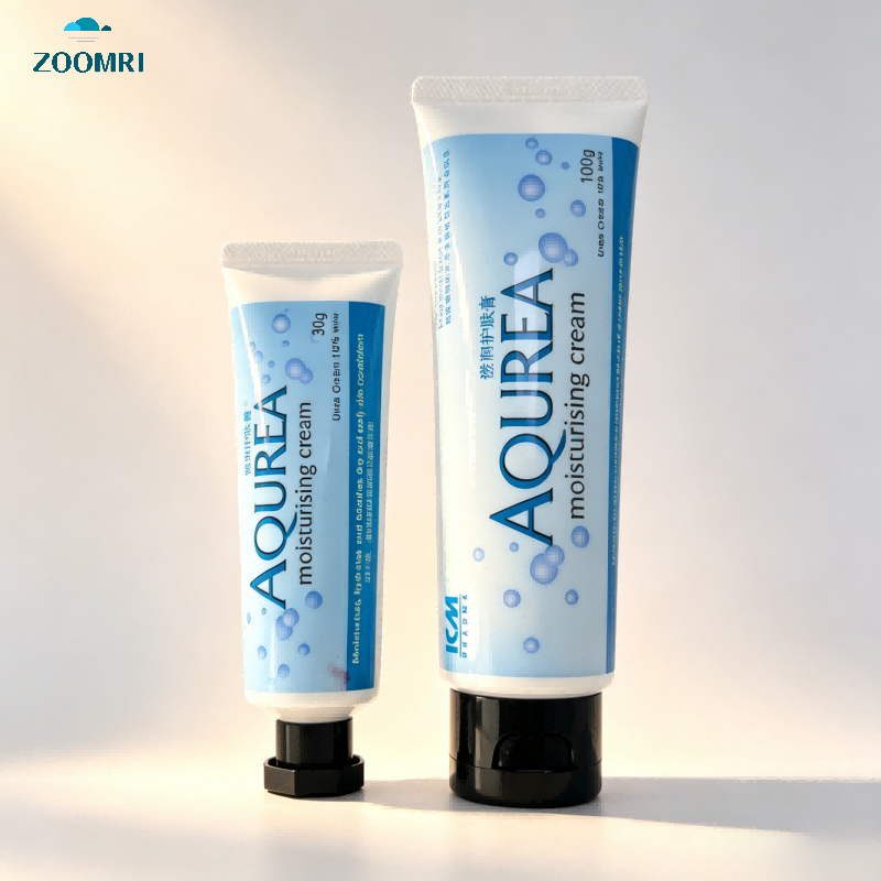 D40 Body D35 Flip Top Cap Cosmetic Plastic Tube | White Tube Offset Printing Custom Packaging - 图片 5